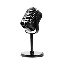 Microphones Microphone Model Pography Props Decoration Retro Simulation Classic Dynamic Vocal