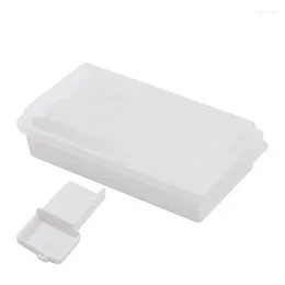 Plates Butter Dish With Cover Leak-proof Cheese Box Cutter Slicer Countertop For Refrigerator Storage Home Accessories
