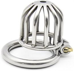 Metal Stainless Steel Chastity Lock Male Chastity Device Adult Products (40MM)