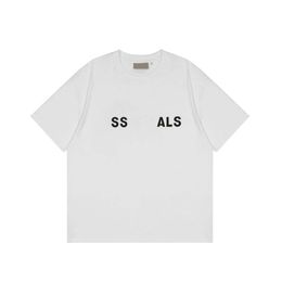 Essentialsweatshirts men T shirts designer t shirts mens womens letter print graphic tee fashion casual loose American short sleeved top cotton simple p