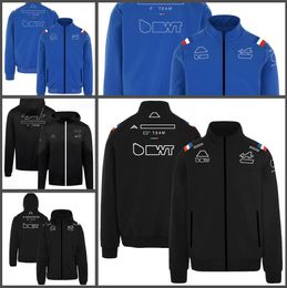 F1 racing suit new Formula One team sweater coat autumn and winter long sleeve soft jacket windproof and warm men's model
