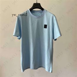 Cp Companys Mens Tshirts Designer Men Tops Korean Version of the Tide of the Street Couple Cp Companys Solid Colour Casual Round Neck Cotton Short Sleeve T Shirt 3914