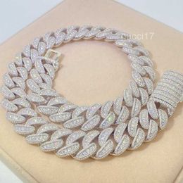 Pendant Necklaces Pass Diamond Tester Link Necklace for Custom Pendant 18mm Hip Hop Men Jewelry Big Vvs Moissanite Free Shipping V2DU