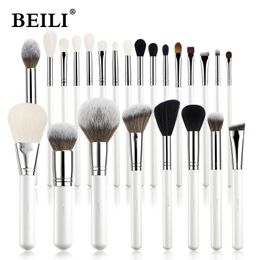 BEILI Makeup Brush Set 2442pcs with Waterbased Material Handle Powder Foundation Blush Eyebrow Eyeshadow Brushes Kit 240124