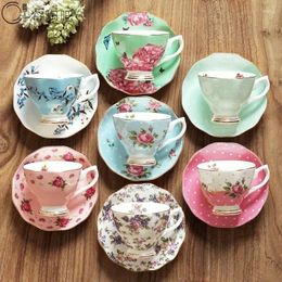 Water Bottles Bone China Small Luxury Coffee European Cup And Saucer Set English Afternoon Tea Exquisite Teapot Teacup Casual Pot