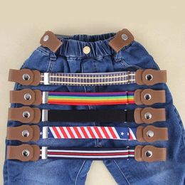 Belts No Buckle Stretch Belt For Women Men Girls Boys Jeans Pants Comfortable Free Invisible Elastic Waist