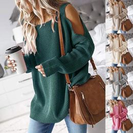 Women's Sweaters Women Tops Batwing Long Sleeve Daily Loose Fall Sweater Pullover V Neck