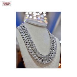 Superior Quality Hot Sale Trendy Style Cuban Chain Natural Diamond Chains at Reasonable Price