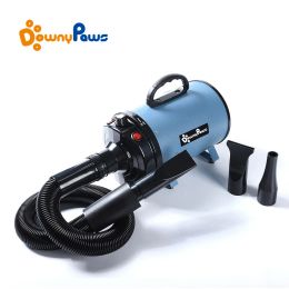 Supplies DownyPaws Powerful Dog Hair Dryer For Small Medium Large Pet Dogs Cat Grooming Shower Blower Warm Wind Fast Blowdryer Animal