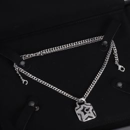 Star Pendant Necklace Charm Chain Necklaces Fashion Neckalce For Woman Couple Diamond Necklace Wedding Gift Jewellery