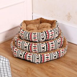 Carrier Cat Nesting Basket House Cats Dog Bed Super Soft Washable Pet Mat Sleeping Bag Lounger for Small/Medium Dog Cama Perro