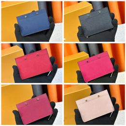 High Quality Women purse Top Starlight with box designer Fashion Genuine Leather All-match ladies single zipper Classic purses leather wallets Womens wallet #111111