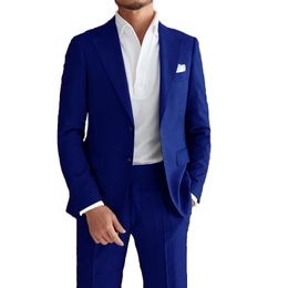 Mans Suits For Wedding Groom Tuxedos Party Suits Man Wear Evening Dress Prom Dresses Groom Wear Two PiecesJacketPants 240123