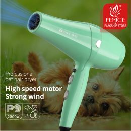 Dryer Fenice Pet hair dryer high power Teddy water blower silent dryer Cat Dog Bath quick drying hair dryer