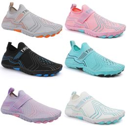 2024 new Sandals Water Shoes Summer Swimming red orange green blue pink black purple Outdoor Men Women Slippers Quick Dry Aqua Flats Yoga Sock