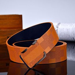 2021 Fashion Luxury Men Designers Belts alloy V buckle belt high quality Genuine Leather Waistband259W