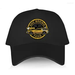 Ball Caps Men's Summer Baseball Cap Black Cotton Adjuatable Hat Casual Style Doc Brown Taxis YAWAWE Truck Unisex Cool Outdoor Boy