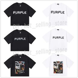 2024NEW Purple brand t Shirt Mens and Women unisex summer Shirt novelty Style Clothes Designer purple T Shirt Graphic Tee us size S M L XL 62