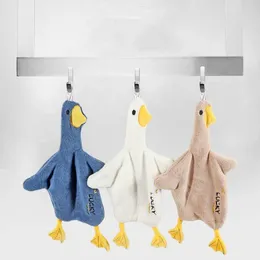 Towel Duckling Soft Kitchen Accessories Absorbent Thicken Hangable Handkerchief Wiping Rag Cleaning Cloth Hand