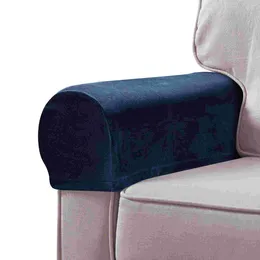 Chair Covers 2 Pcs Sofa Armrest Cover Protective Cloth White Non-slip Towel Universal Reclining