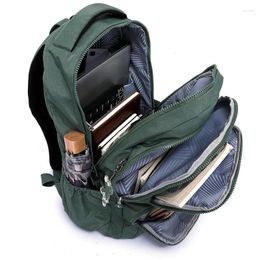 School Bags 2024 Waterproof Large Capacity A4 Men Women's Laptop Backpack Lightweight Travel Bag Green Blue Red Pink Black M2302