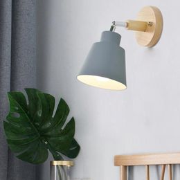 Wall Lamps LED Lamp Modern Macaron Living Room Bedroom Bedside Children's Home Decoration Lighting With Plug