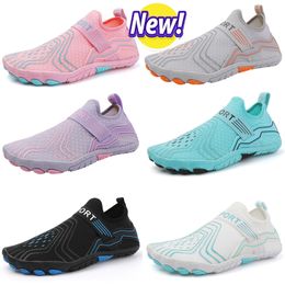 Sandals Water Shoes Summer Swimming orange green blue black purple Outdoor Men Women Slippers Quick Dry Aqua Flats Yoga Sock