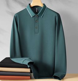 Spring and Autumn New Light Business Style Men Women Can Wear Long sleeved POLO T-shirts Dress shirt