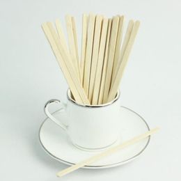 5000 Pieces 14cm Disposable Natural Wood Coffee Stirrers 5 5 Wooden Stir Popsicle Cupcake Sticks Cafe Coffee Shop 241o