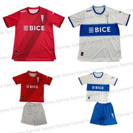 24 25 Univ Catolica University Soccer Jersey HOME AWAY football Shirts FARIAS CASTILLO ZAMPEDRI SAAVEDRA FUENZALIDA PUCH Chile CDUC Men Kids maillot de foot kits