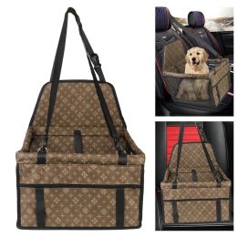 Carrier Waterproof Safety Pet Car Seat Bag Dog Mat Blanket Mesh Hanging Bags Folding Pet Supplies Double Thick Cat Accessories