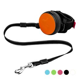 Leashes Retractable Dog Leash Adjustable Wrist Strap Running Jogging Pet Traction Rope Terrier Leash Belt Dog Product german shepherd