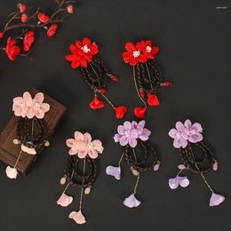 Hair Accessories Chinese Style Clip Girl Year Headdress Child Baby Wig Hairpin Bow