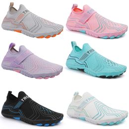 Sandals Water Shoes Summer Swimming red orange green blue pink black purple Outdoor Man Women Slippers Quick Dry Aqua Flats Yoga Sock