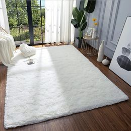 Soft Large Carpet for Living Room Fluffy Hall Sofa Area Rug Carpets Room Decor Plush Rugs for Children Bedroom Play Floor Mats 240125