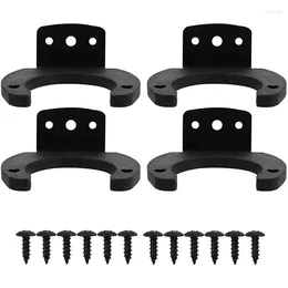 Microphones 4Pcs Microphone Holders Clip Hook Wall Mount Type Clamp Accessories