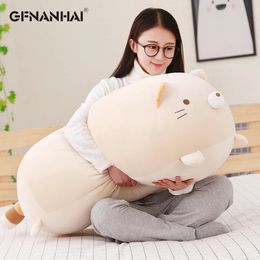 1pc 90cm cute Corner Bio Pillow Japanese Animation Sumikko Gurashi plush toy stuffed Soft Valentine gift for Baby girl Gifts 240122