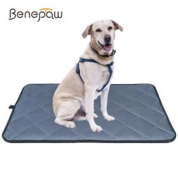 Pens Benepaw All season Bite Resistant Dog Mat Antislip Waterproof Pet Bed For Small Medium Large Dogs Washable Crate Pad