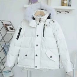 2024 Mooses Knuckles Jacket Puffer Jacket Men's Down Parkas Winter Waterproof White Duck Coat Cloak Fashion Men and Women Couples Casual Mooses Knuckle Men 7719