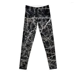 Active Pants Tumble Black And White Leggings Gym Clothing Sportswear For Sports Female Womens