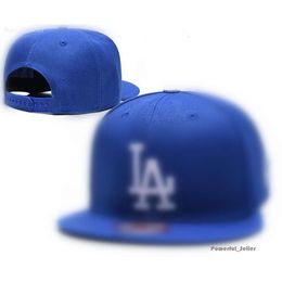 Men's Baseball Dodgers Fitted Size Hats LA Snapback Hats World Series White Hip Hop SOX Sport Caps Chapeau Stitch Heart " Series" " Love 2973