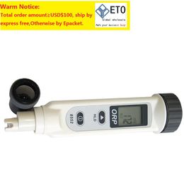 wholesale AZ8552 Pocket ORP Meter 999mV Redox Monitor Ionizer Dissolved Oxygen Lab Tester Radicals Hydrogen Analyzer Electrolysis Stick ZZ