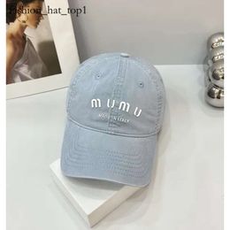 Designer Hat Miui Miui Baseball Hat Ins Luxury Fashion Soft Top Duck Tongue Hat Sunshade and Sunscreen Hat Women Travel Leisure Men Youth Fashionable 5596