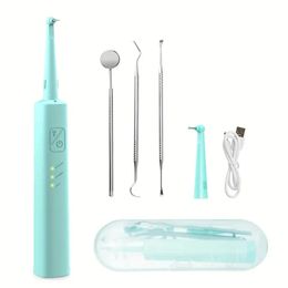Rechargeable Electric Toothbrush Set: Plaque Remover For Teeth, Cleaning For A Brighter Smile At Home