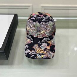 Men designers hat baseball cap Animal plant design hats Fashion tiger hats colourful flowers hat sunscreen hat adjustable caps