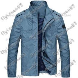 Islands Jacket Stones Stones Island Men Luxury Designer Italian Brand Jacket Lightweight Metal Nylon Long Sleeved Trench Coat Stones Jac 5806