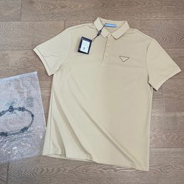 Mens designer Polo Shirt Short Sleeve t shirt Loose summer Solid Half Sleeve graphic tee Casual Men Tops Asian Size M-4XL