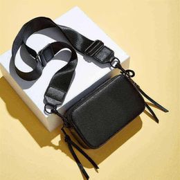 Crossbody bags Designer bag Designer Bags Women S Fashion Simple Wide Shoulder Strap M Colour Matching Small Square Crossbody Camer322S