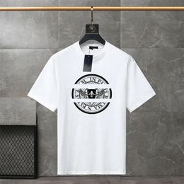 2024 designer mens Band T Shirts Fashion Black White Short Sleeve Luxury Letter Pattern unique T-shirt size to XS-4XL