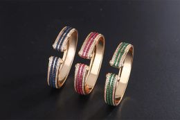 Bangles Hot selling retro bracelet with women's imitation Coloured treasure and luxurious inlaid bracelet VBB39